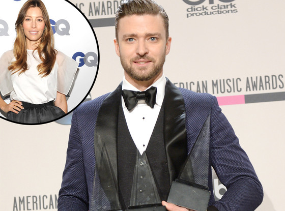 Justin Timberlake, Jessica Biel, 2013 American Music Awards Justin Timberlake, Jessica Biel, 2013 American Music Awards